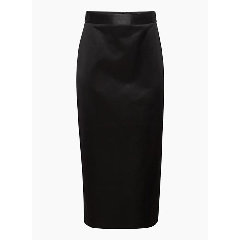 Babaton 'Trinity' Black Cotton Skirt Size 10 - NWT